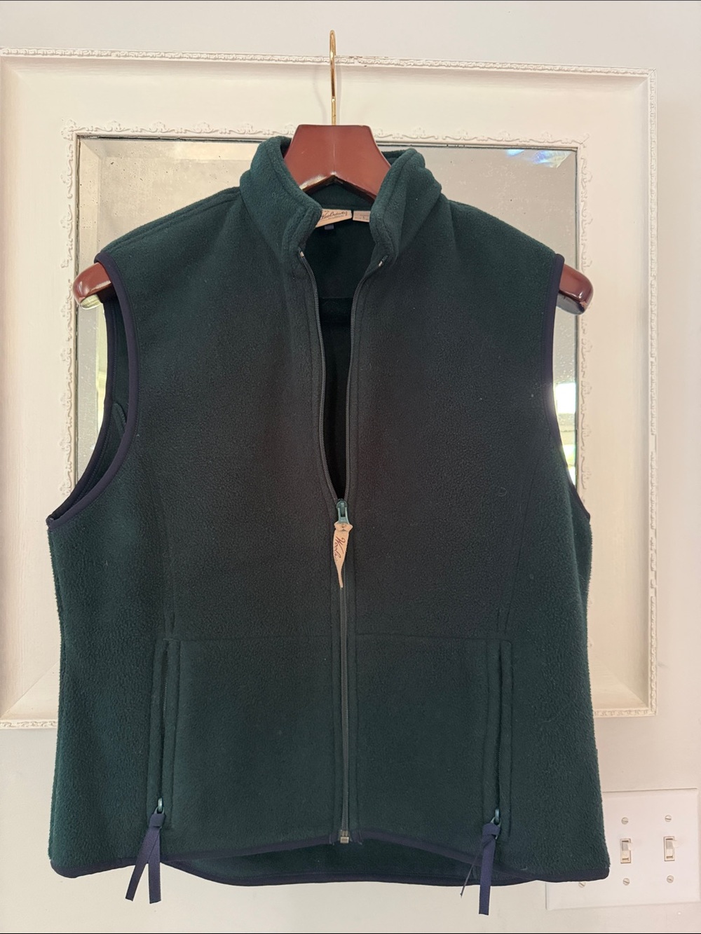 Woolrich women’s fleece vest